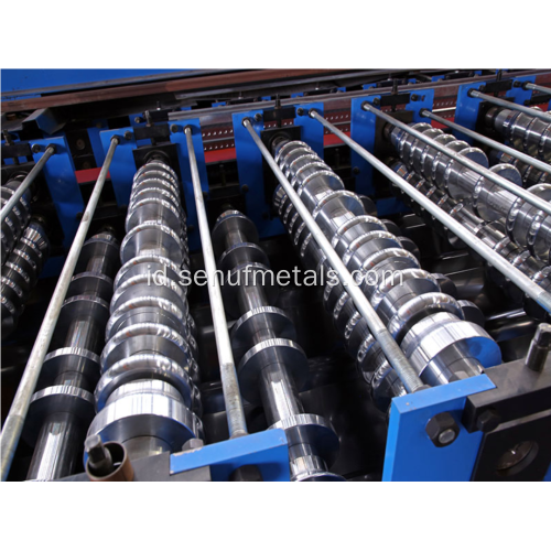 ISO / SGS Bersertifikat Double Layer Roll Forming Membuat Mesin